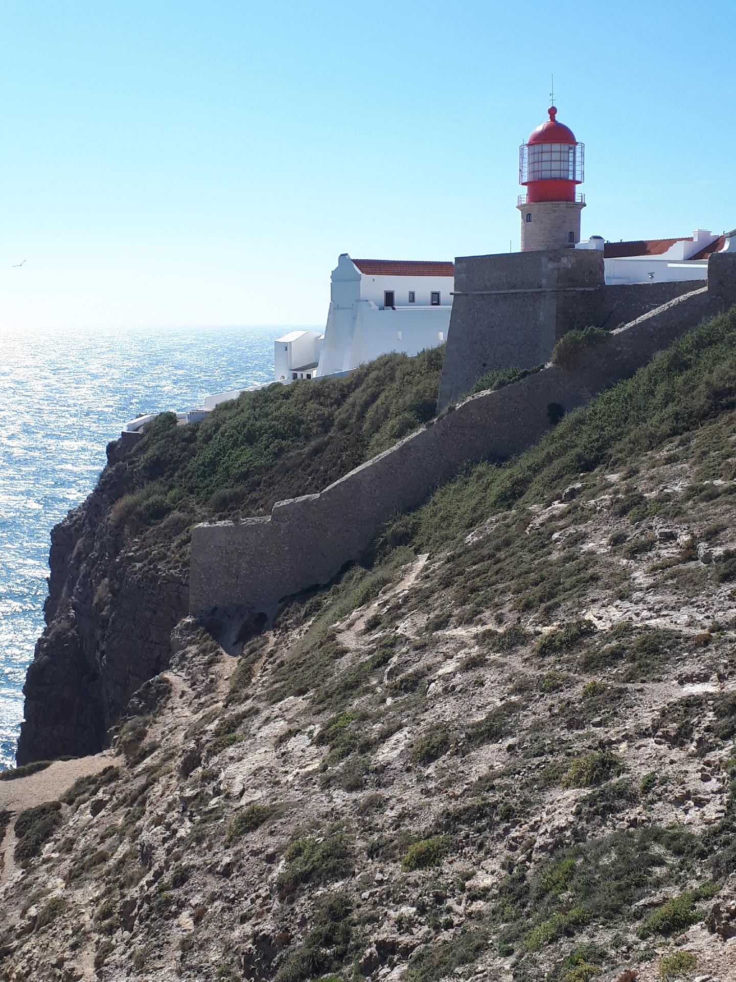 Fort bij Sagres, Portugal