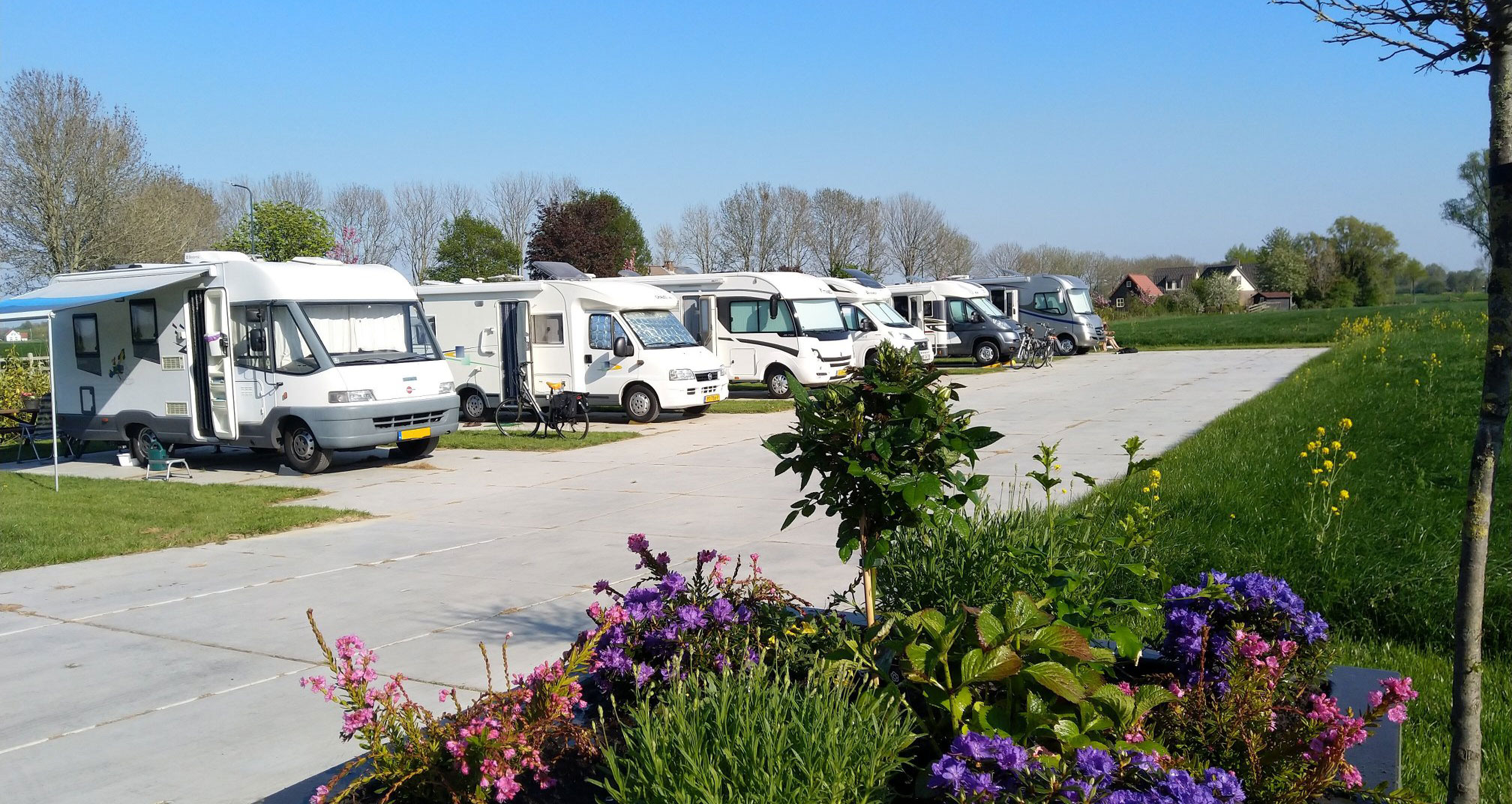 Leuke camperplaatsen in Nederland