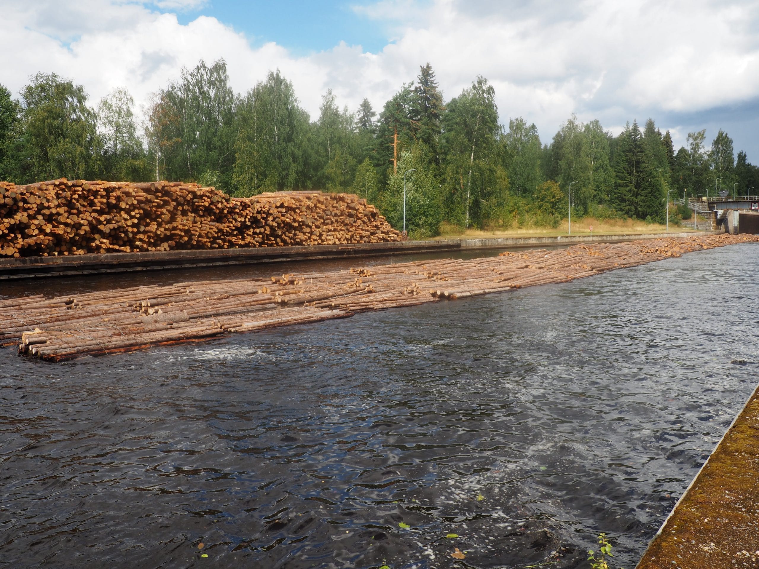 Op weg naar de grote meren van Finland