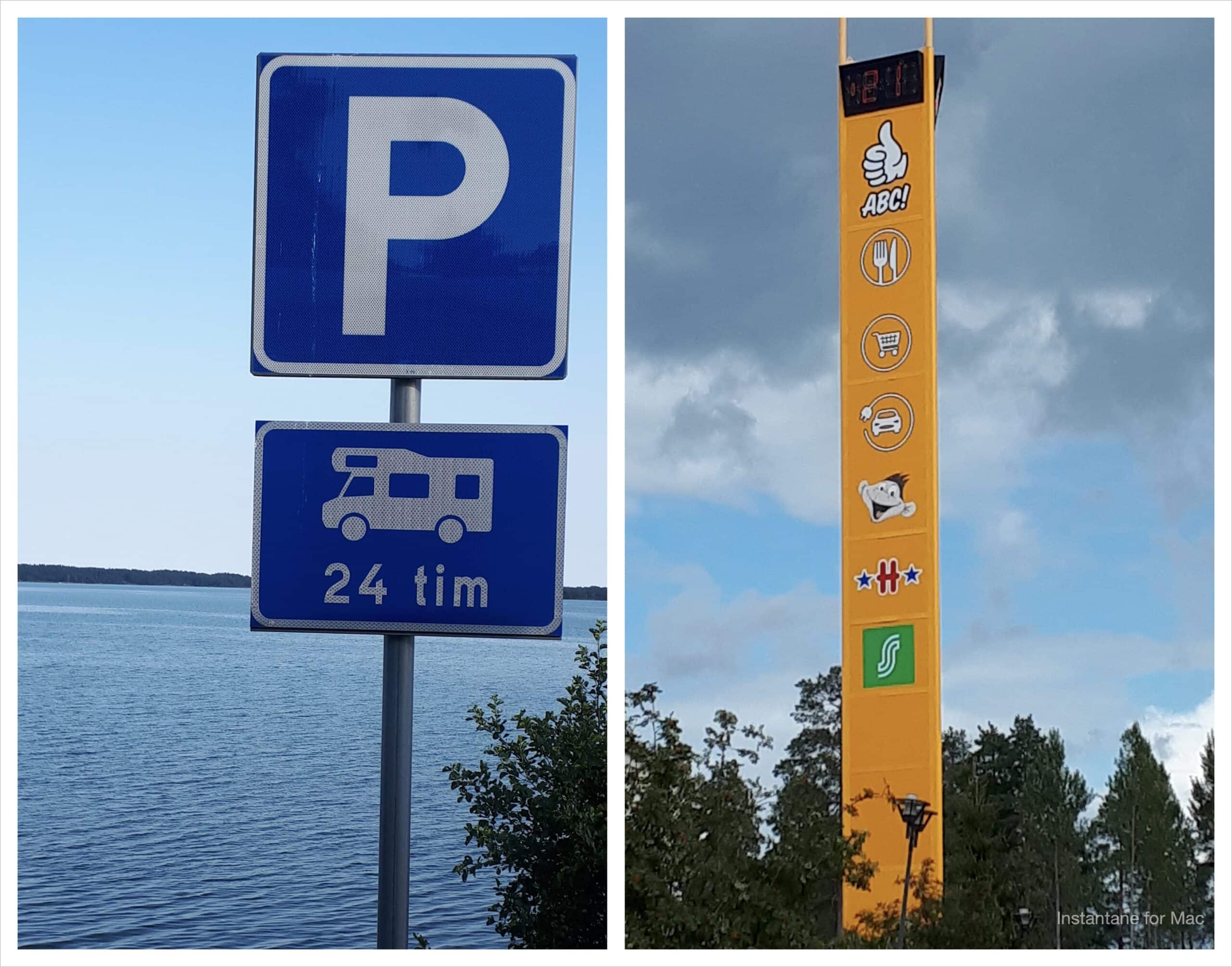 Praktische info Finland Collage 2 Praktische info Finland Collage, camperplaatsen