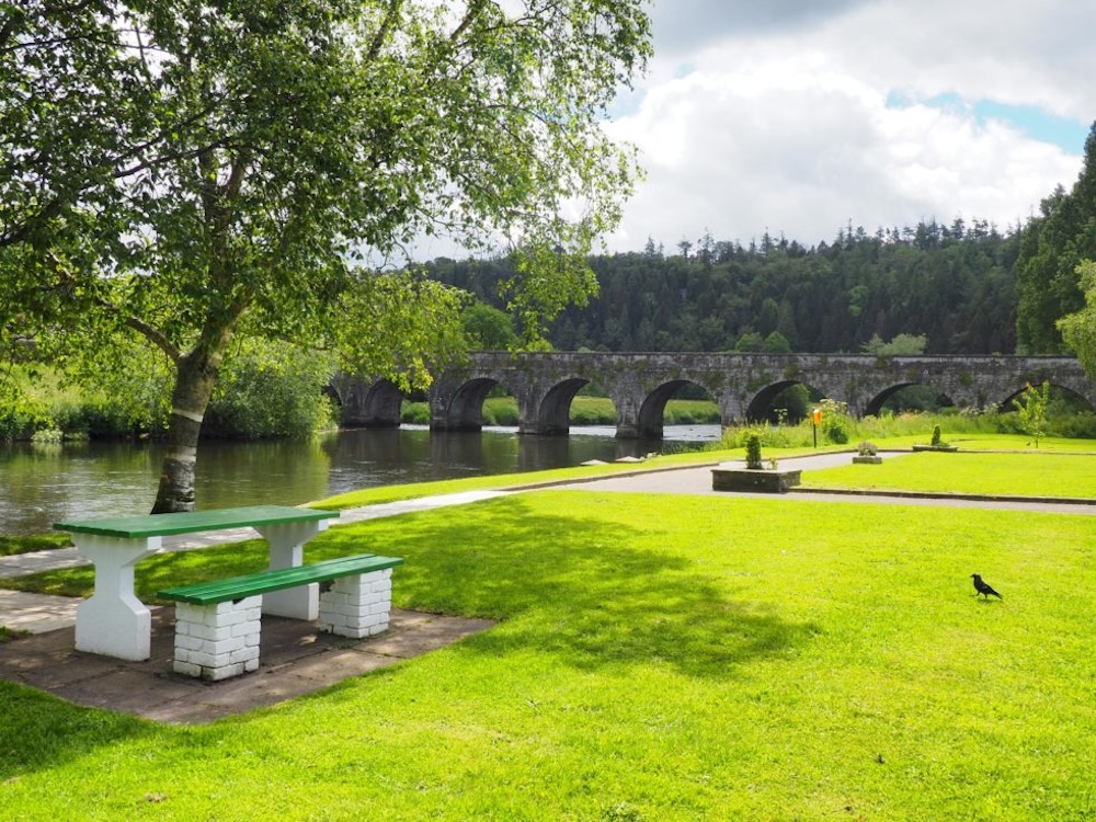 Inistioge brug, Ierland Inistioge brug, Ierland