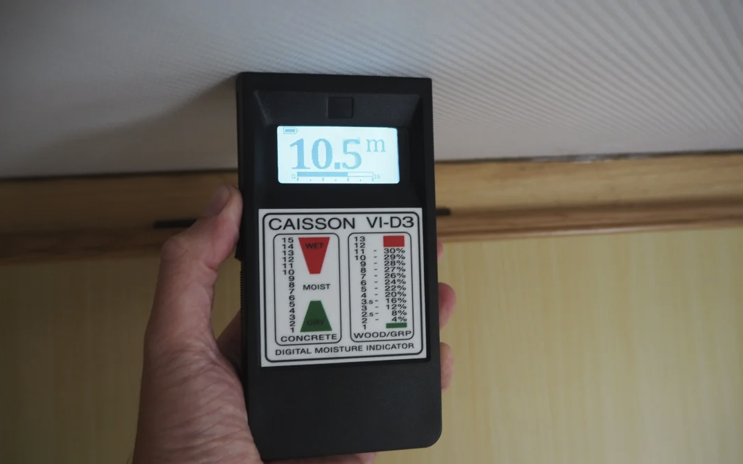 Vochtproblemen in de camper