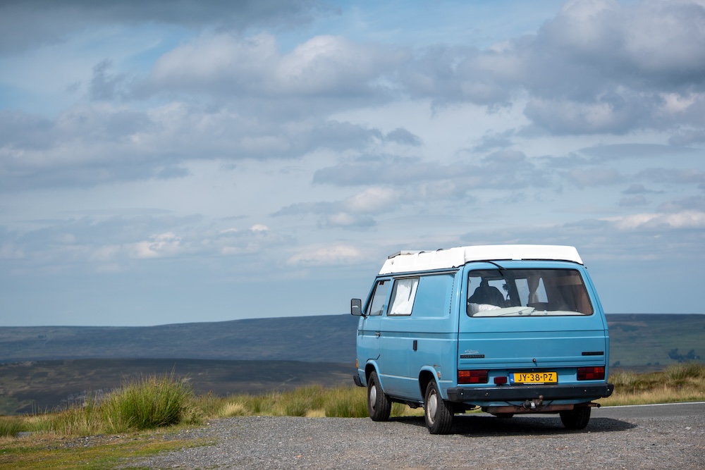 Oldtimer camper, wegenbelasting vrij