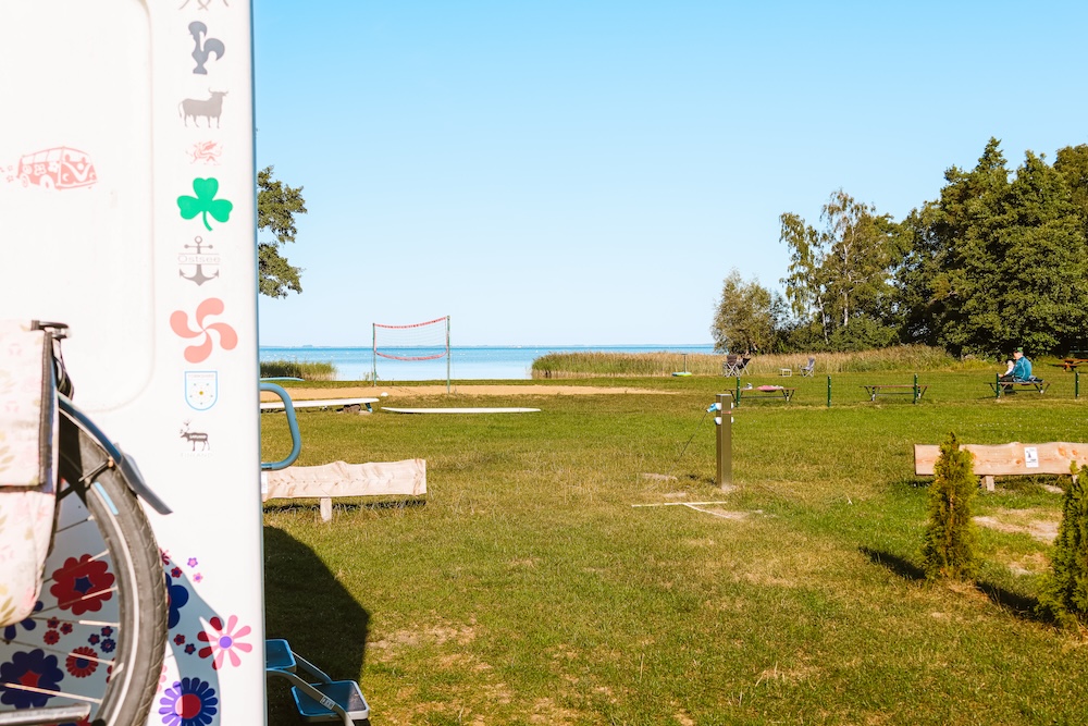 camperplaats bij Boek, camperroute noord-duitsland