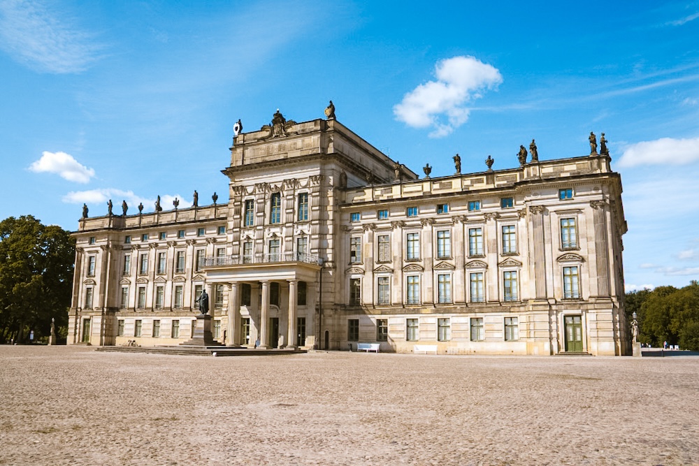 camperroute noord-duitsland, gebouw Ludwigslust