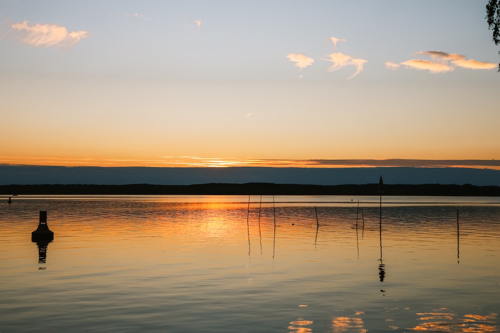 zonsondergang Sietow