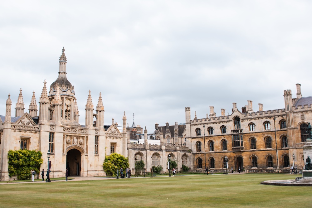 Met de camper naar Engeland, Cambridge