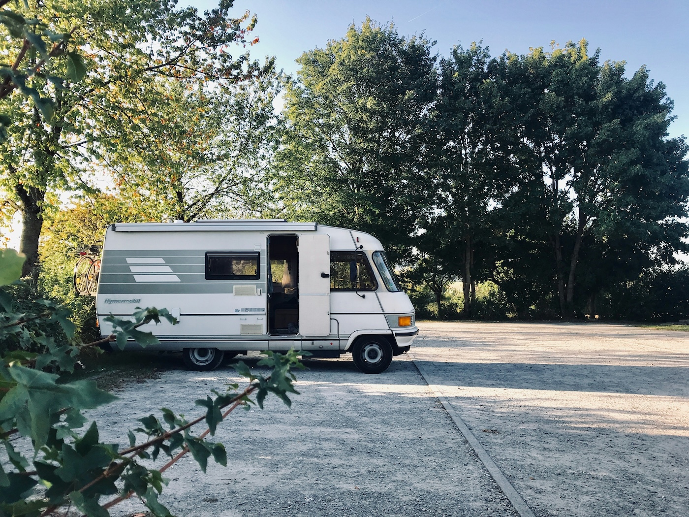 Camper op Romantische strasse