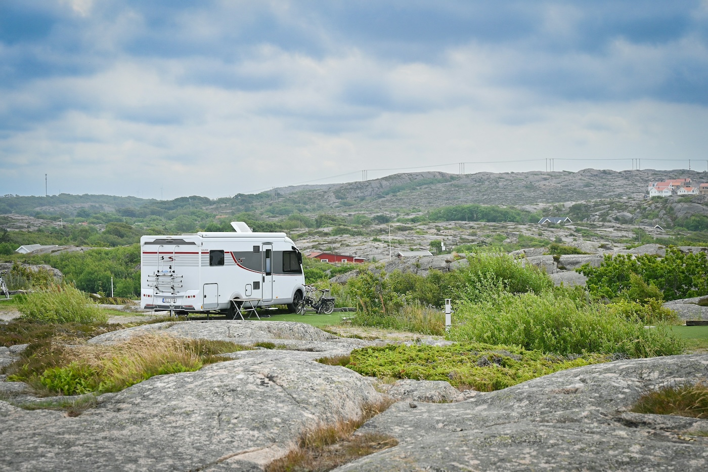 integraal camper in natuur noorwegen
