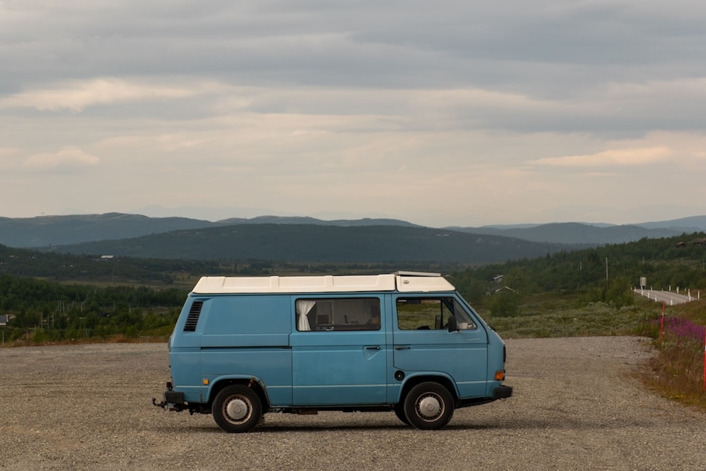 Met de camper naar Noorwegen, Bovenop Vassutlan