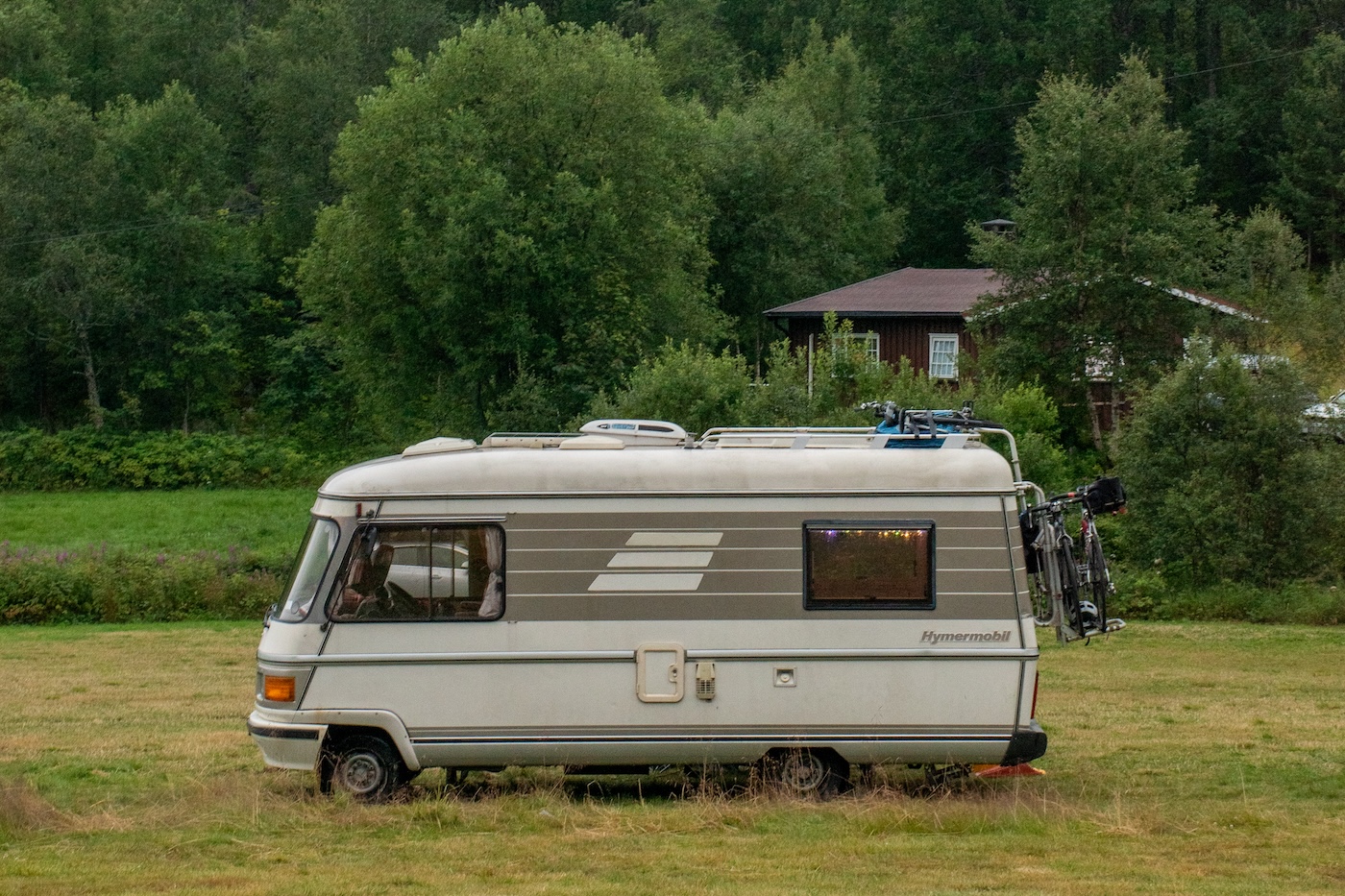 camper in Hemsedal