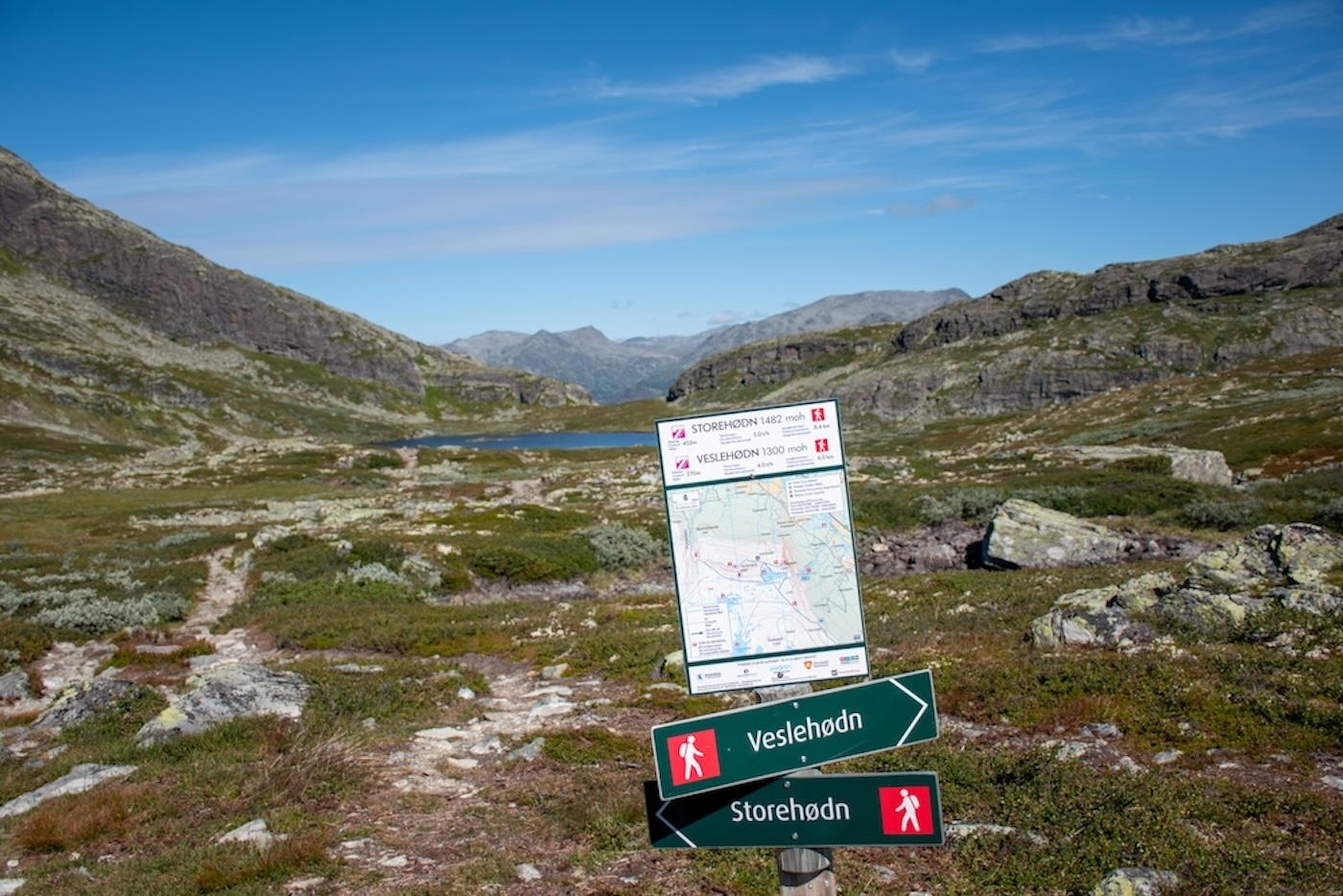 hiken in Hemsedal